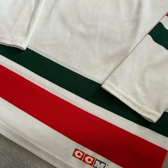 Vintage New Jersey Devils Hockey Jersey 80s CCM